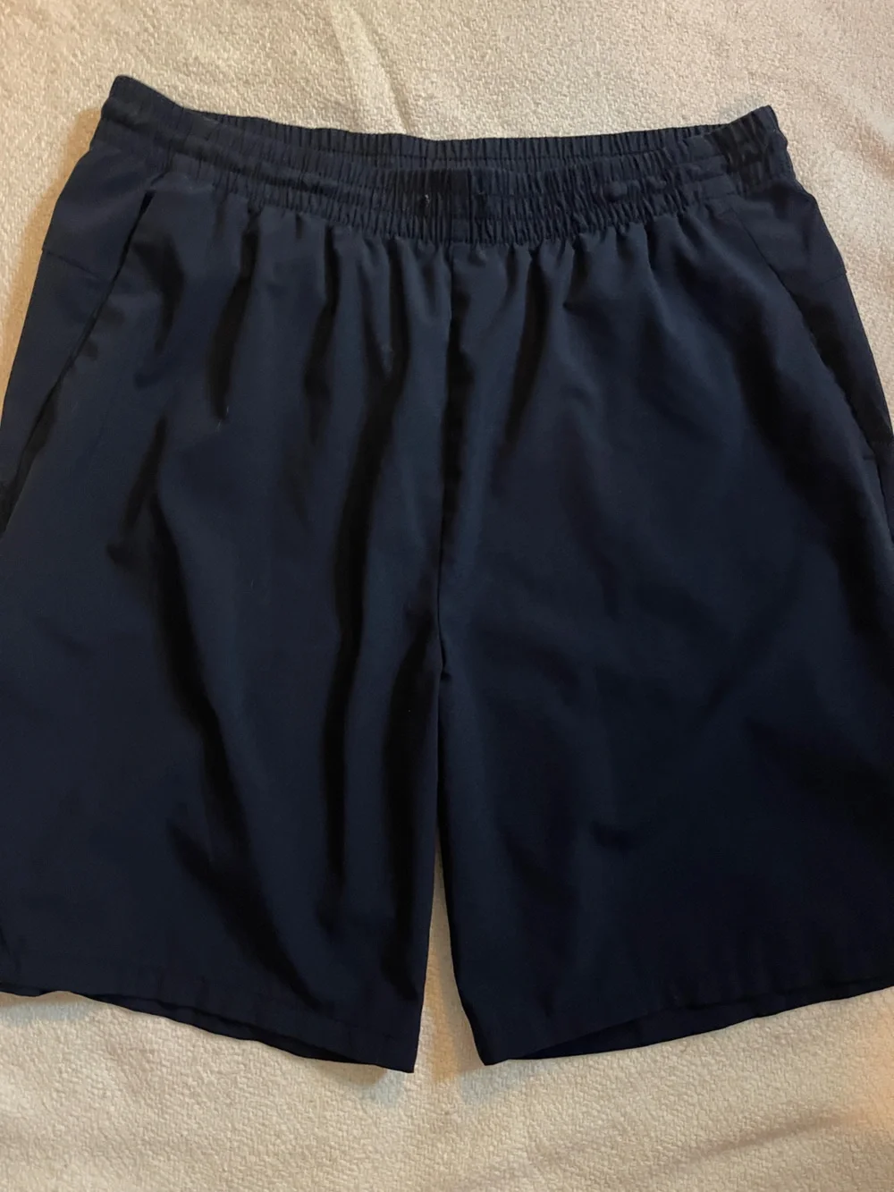 Old Navy Boys Navy Blue Athletic Shorts
